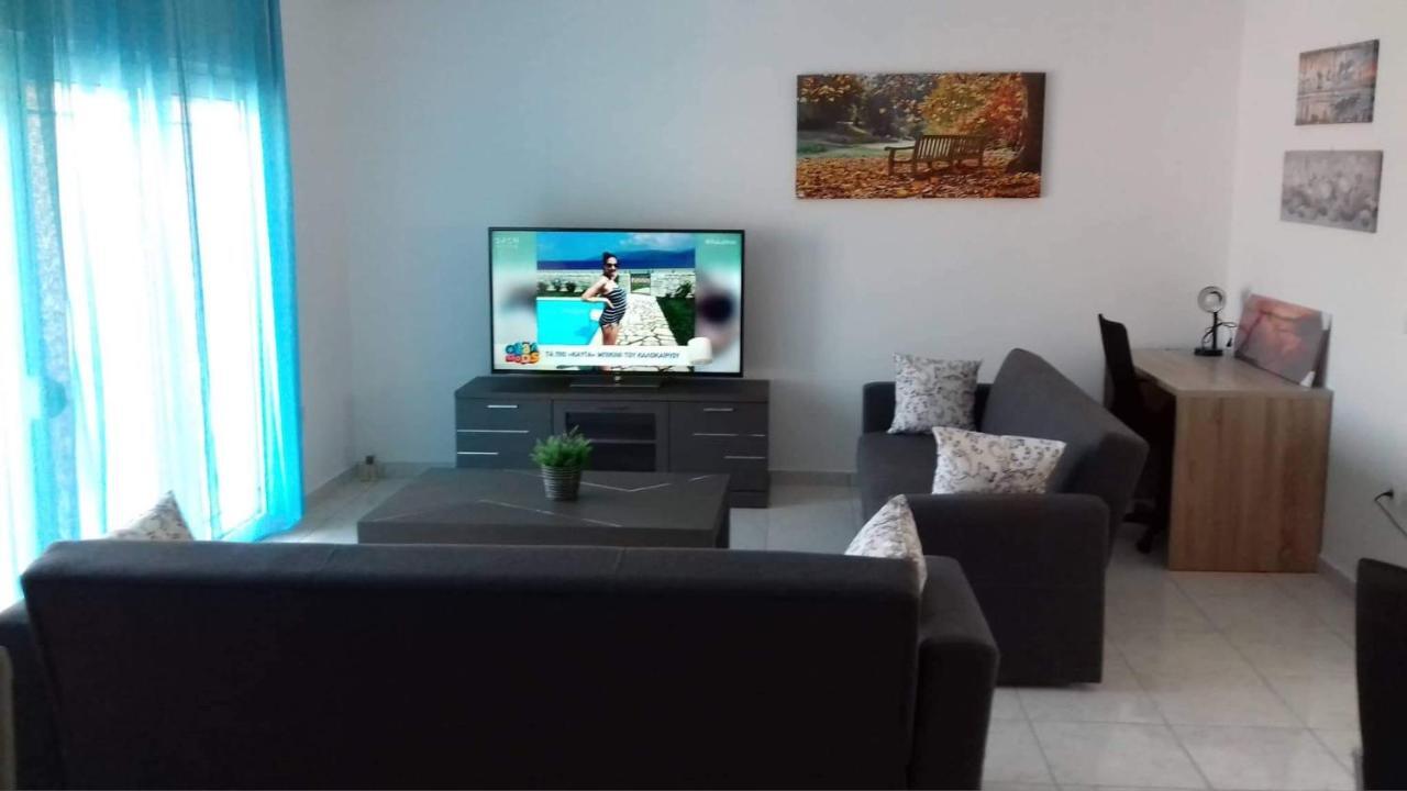 Seaside Villa For 6 People - Alykes Beach Dhimini Dış mekan fotoğraf